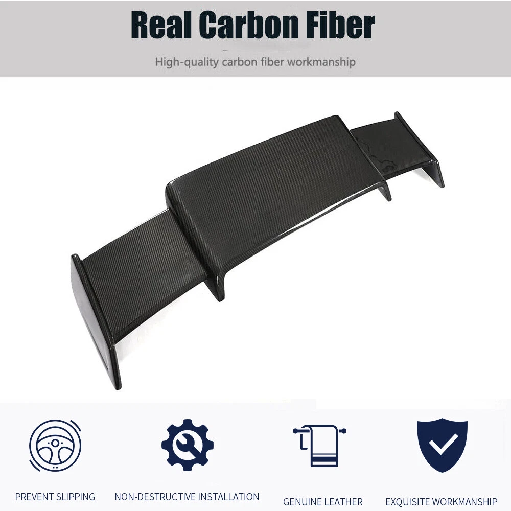 For Mercedes Benz W464 G550 G63 2019-2025 Real Carbon Rear Roof Spoiler Wing Lip