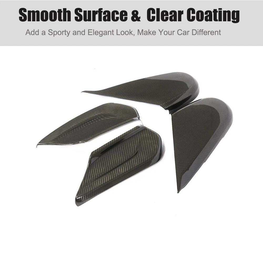 For Mercedes G Class W463 G500 G63 Real Carbon Seat Side Panels Cover Trims