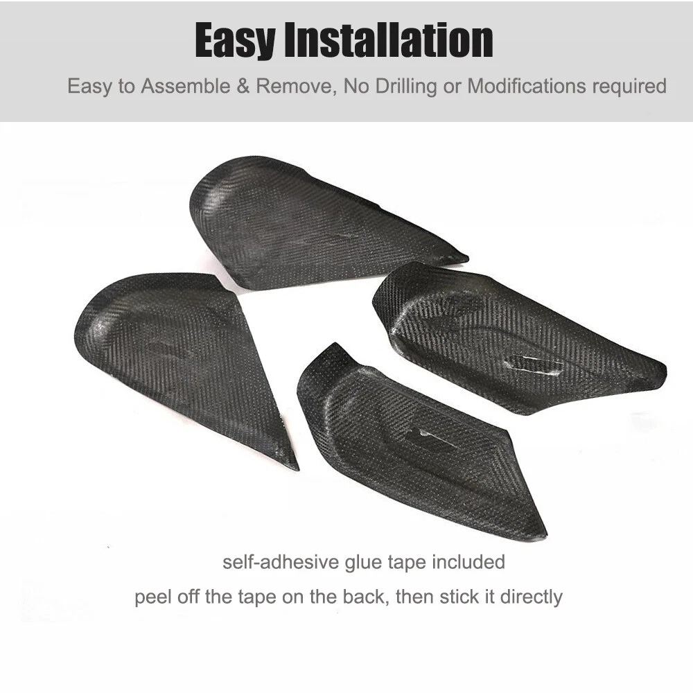 For Mercedes G Class W463 G500 G63 Real Carbon Seat Side Panels Cover Trims
