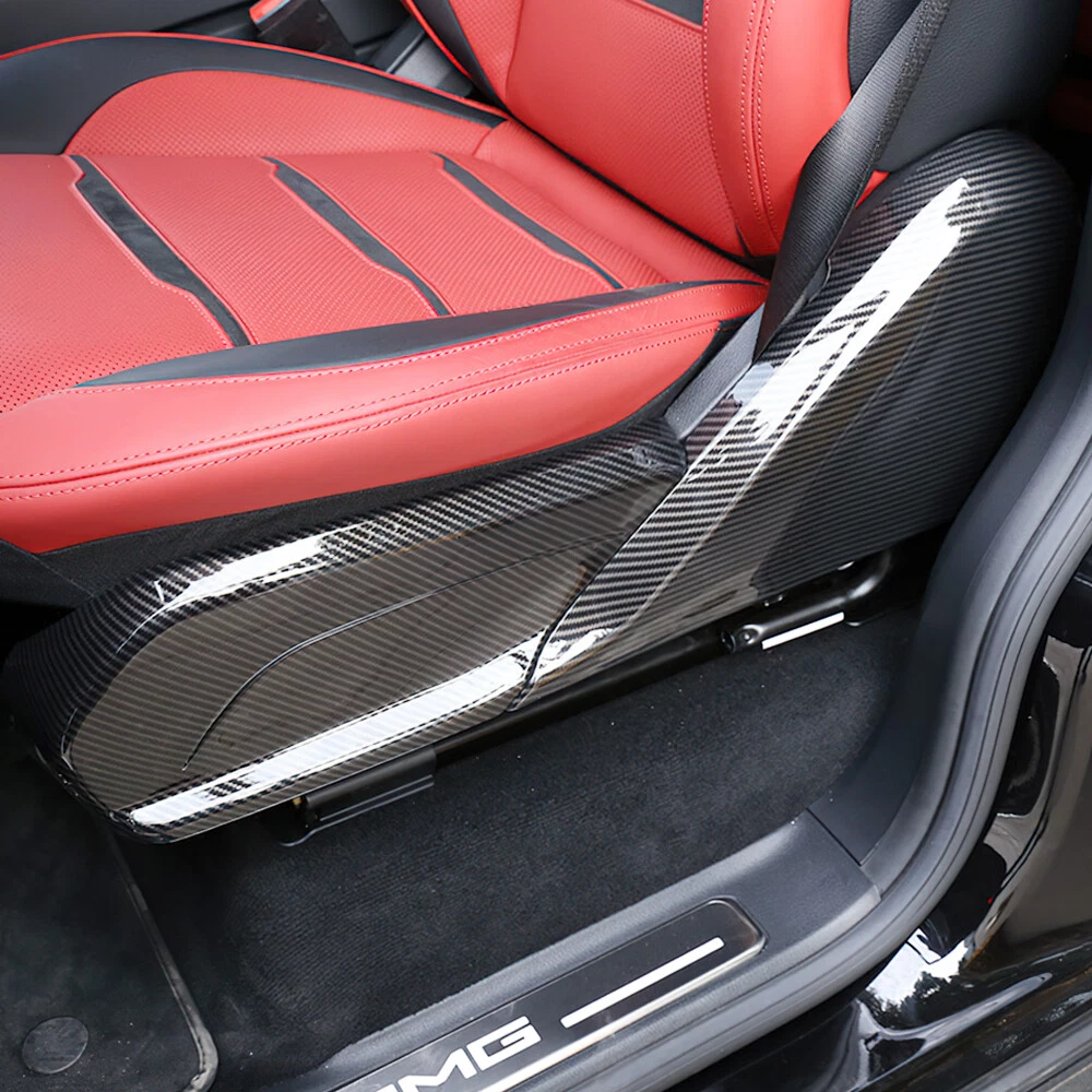 For Mercedes G Class W463 G500 G63 Real Carbon Seat Side Panels Cover Trims
