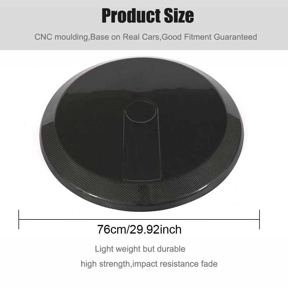 For Mercedes G-Class W463 G500 G63 G65 Carbon Fiber Spare Wheel Tire Covers