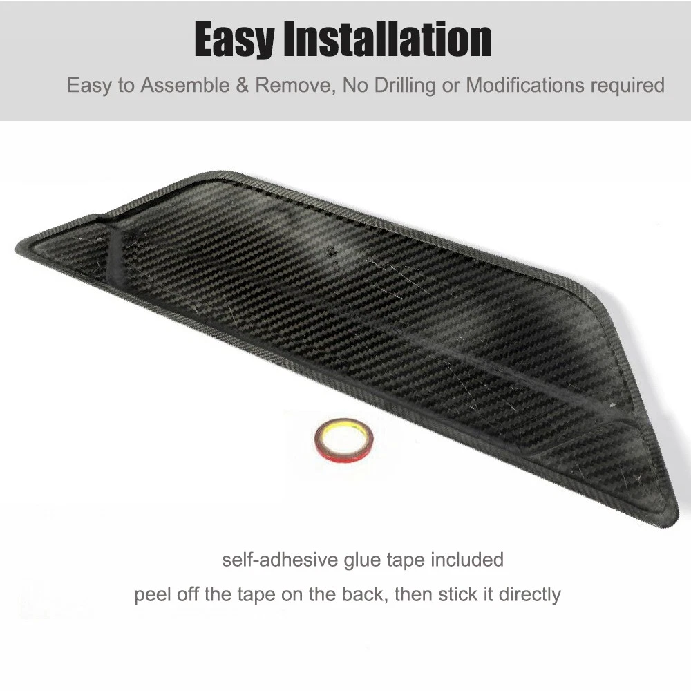 Dry Carbon Rear Door Cover Trunk Trim For Mercedes G Class W464 G550 G63 2019-25