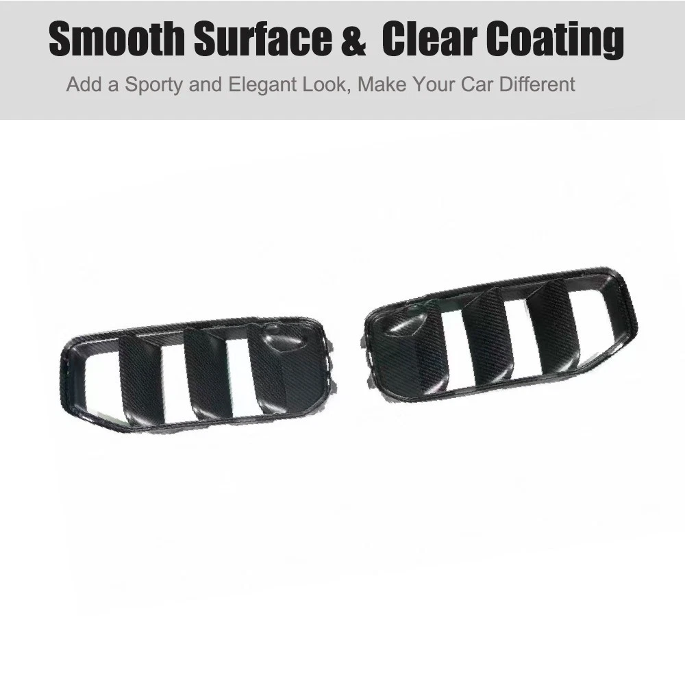 For Mercedes-Benz W464 G63 19UP Dry Carbon Front Bumper Vent Side Grille Replace