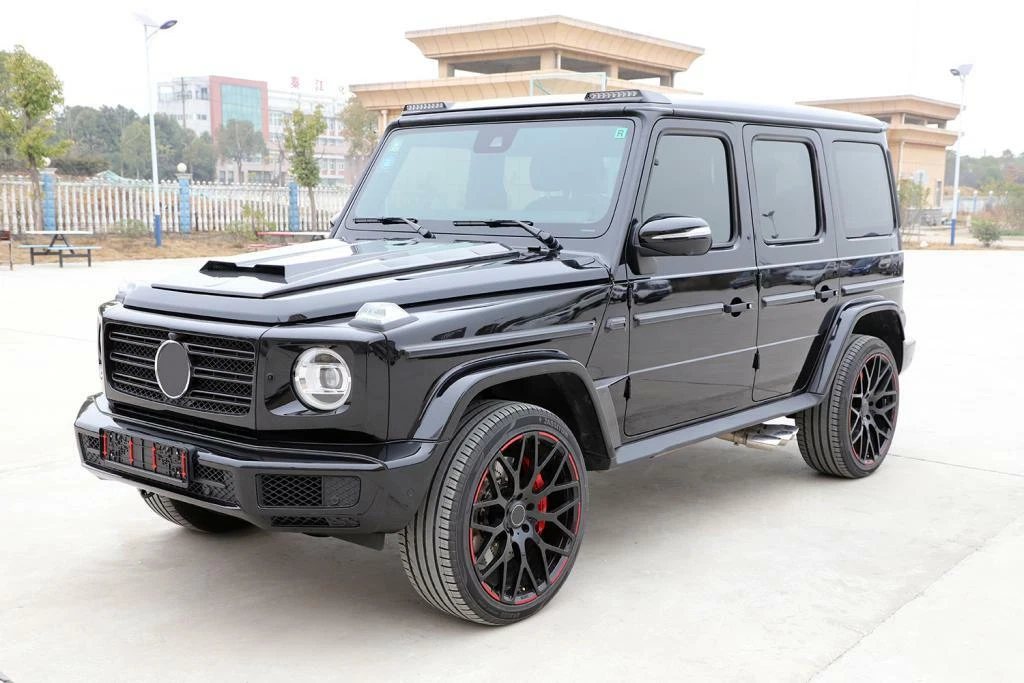 For Mercedes G Class W463 W464 G500 G63 Real Carbon Side Air Fender Vent 19+