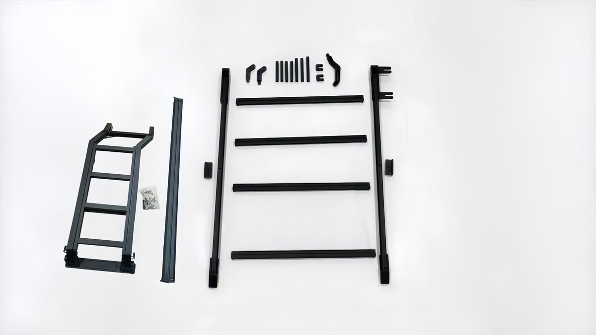 Mercedes G class roof rack platform for W463 W465 with rear ladder