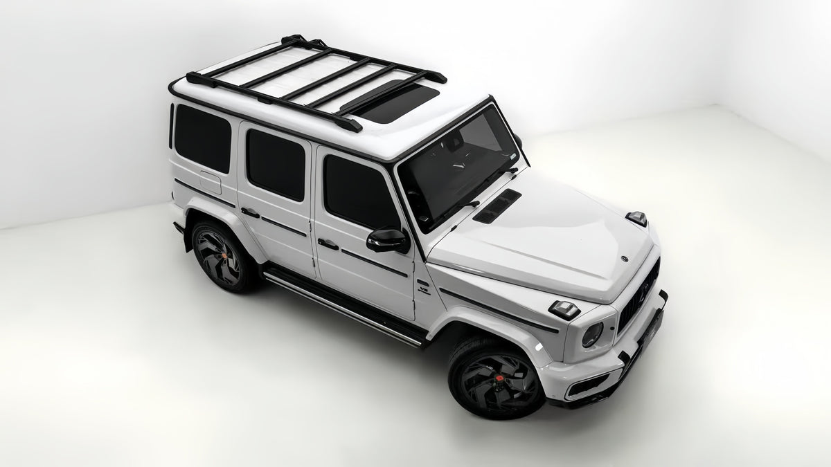 Mercedes G class roof rack platform for W463 W465 with rear ladder
