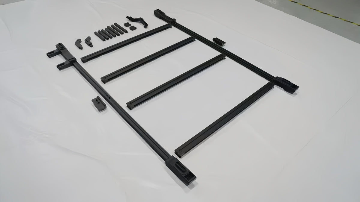 Mercedes G class roof rack platform for W463 W465 with rear ladder