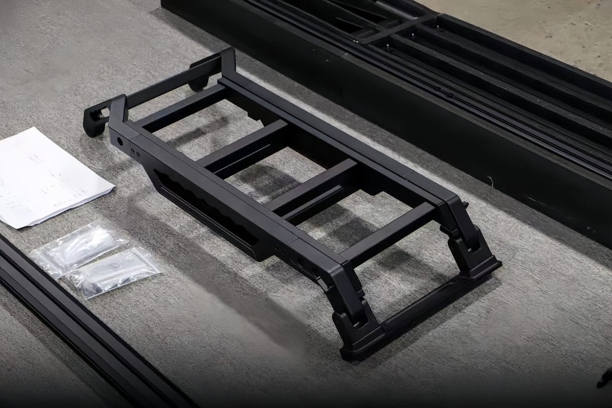 Mercedes G class roof rack platform for W463 W465 with rear ladder