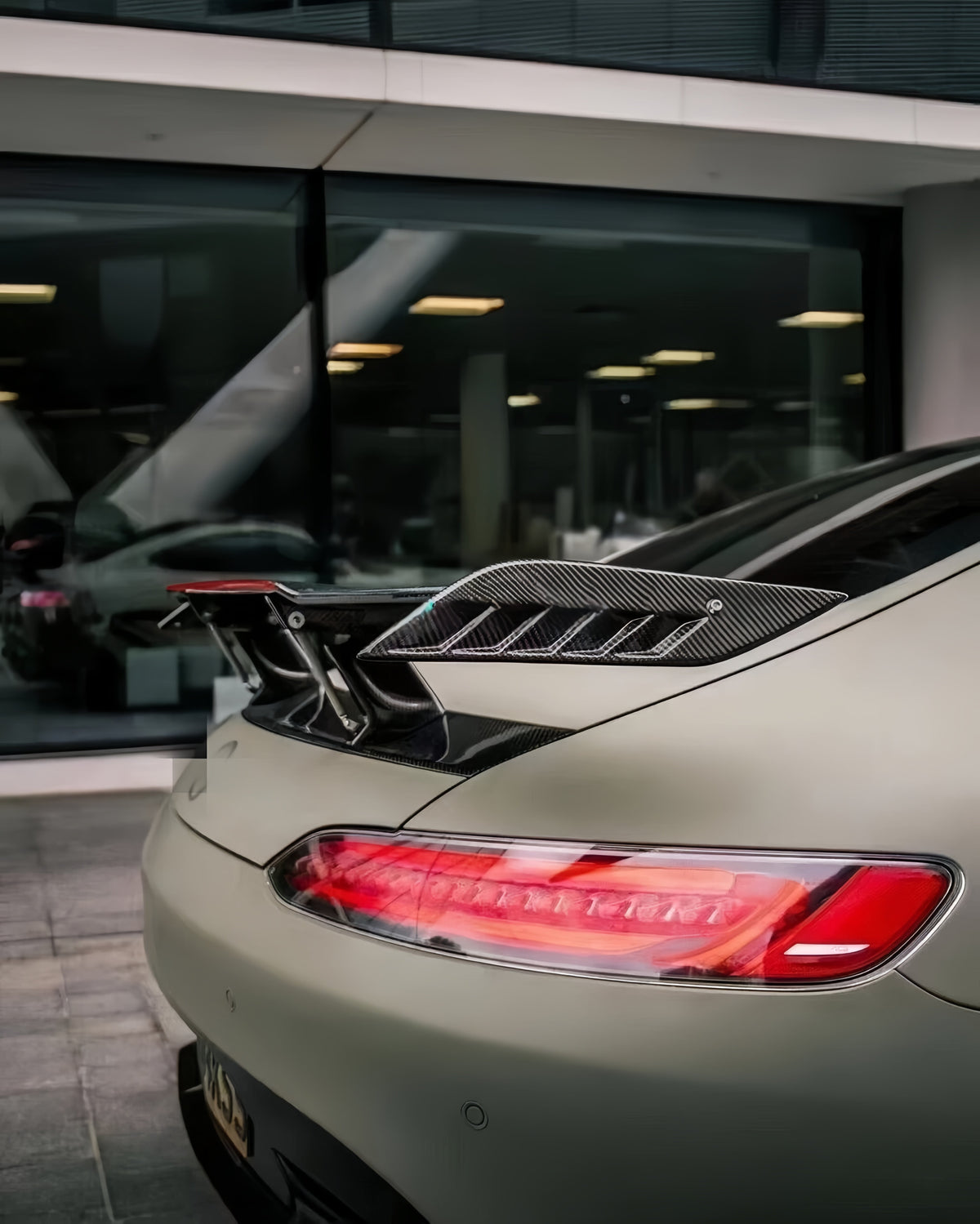 Carbon Fiber Rear Spoiler for Mercedes AMG GT63 / GT63S X290 Rear Wing